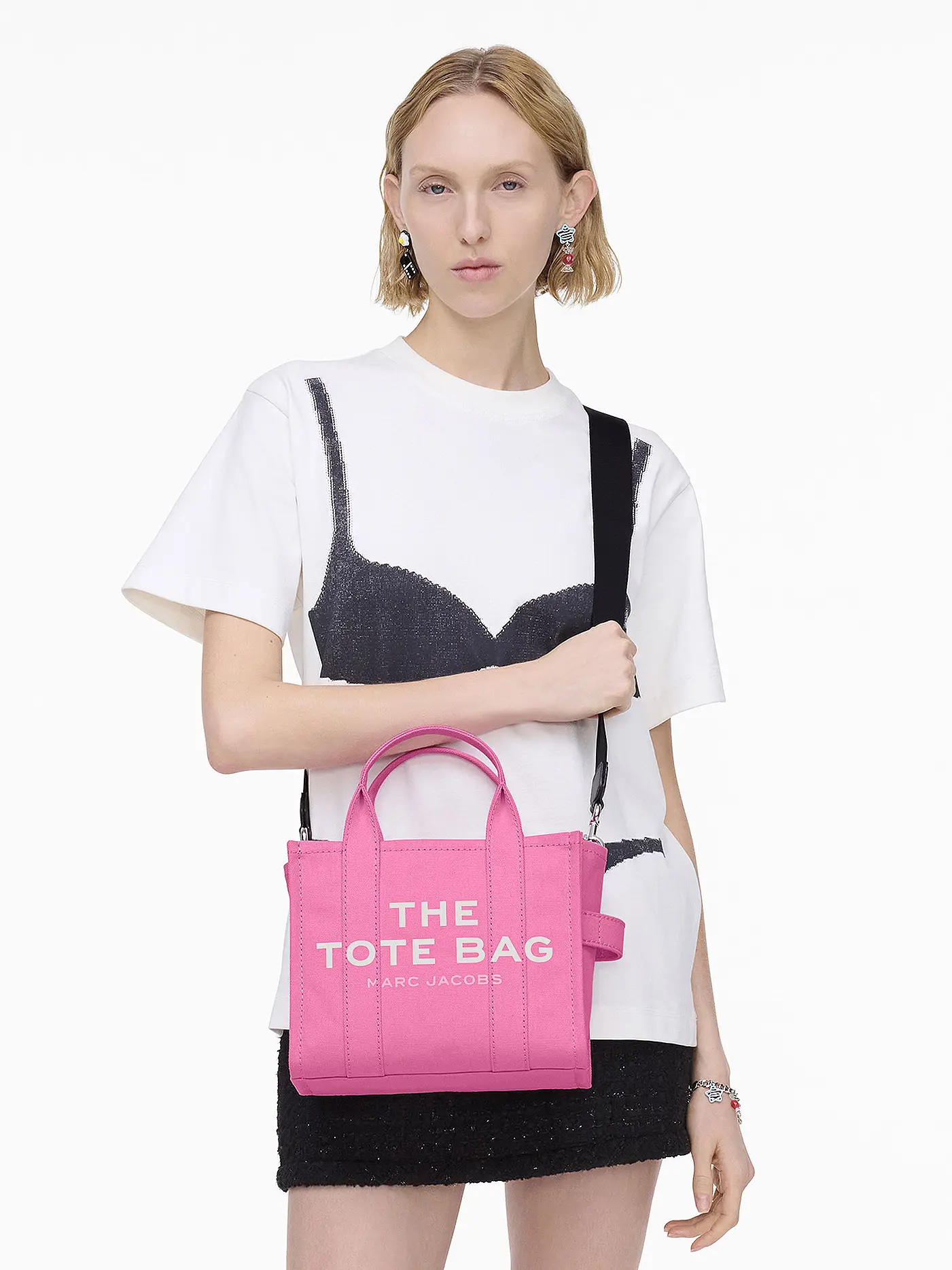 MARC JACOBS | Tasche - Tote Bag THE SMALL TOTE | rosa